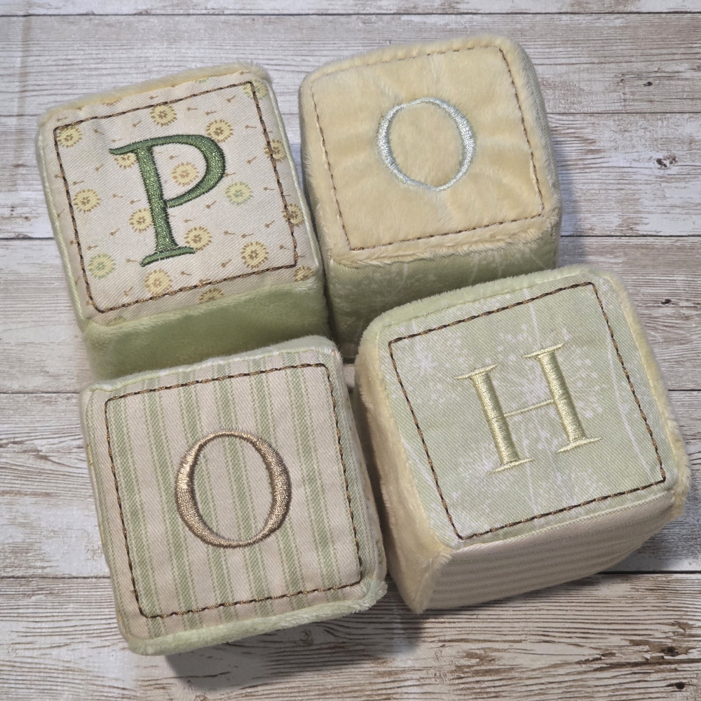 Disney POOH Plush Blocks